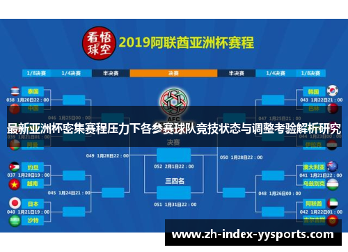 最新亚洲杯密集赛程压力下各参赛球队竞技状态与调整考验解析研究